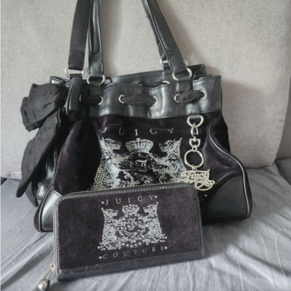 Vintage Juicy Couture Wallet & Purse Set